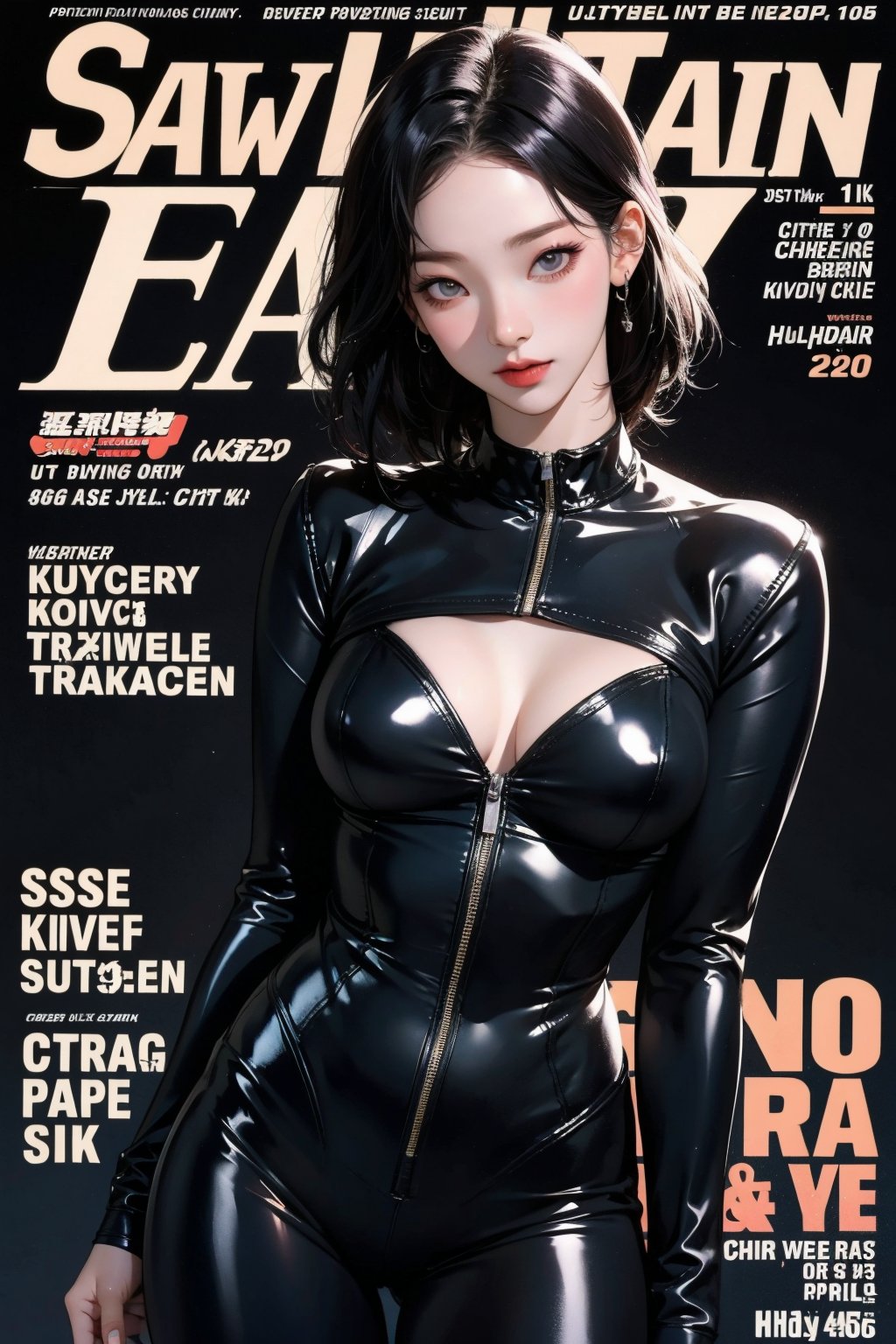 1girl, thigh up, looking at viewer, ((catwoman costume, magazine cover, )) hairstyle, detailed clothes, ultra detailed, profesional lighting, dark background, 2D artstyle,



johyun, wyntracy, hine, hakil, htt, chimai, sim, yuong01, sana, QA, aespakarina, huondey,kn,jisoo,powergirl2,