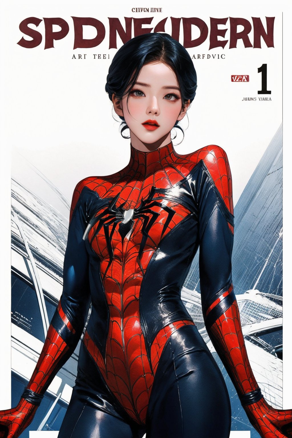 1girl, thigh up body, ((spiderman costume,)) looking at viewer, cinematic lighting, cinematic composition, hairstyle, magazine cover, 2D artstyle,



johyun, wyntracy, hine, hakil, htt, chimai, sim, yuong01, sana, QA, aespakarina, huondey,kn,jisoo