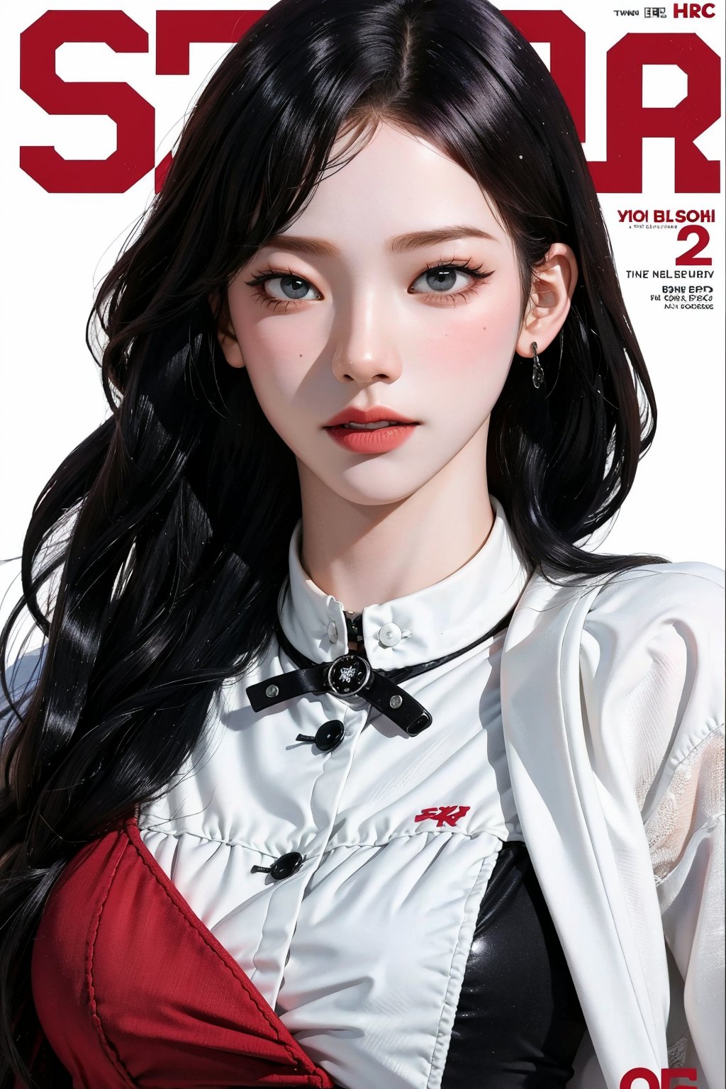 1girl, looking at viewer, magazine cover, detailed clothes, hairstyle, detailed clothes, ultra detailed, profesional lighting, 2D artstyle,



johyun, wyntracy, hine, hakil, htt, chimai, sim, yuong01, sana, QA, aespakarina, huondey,kn,jisoo,powergirl2,