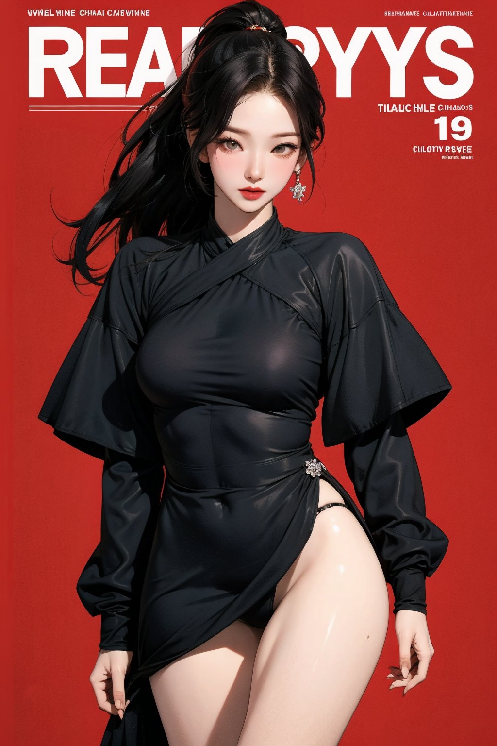 1girl, thigh up, looking at viewer, styled clothes, dynamic angle, cinematic lighting, cinematic composition, hairstyle, magazine cover, red background,



johyun, wyntracy, hine, hakil, htt, chimai, sim, yuong01, sana, QA, aespakarina, huondey,kn,jisoo