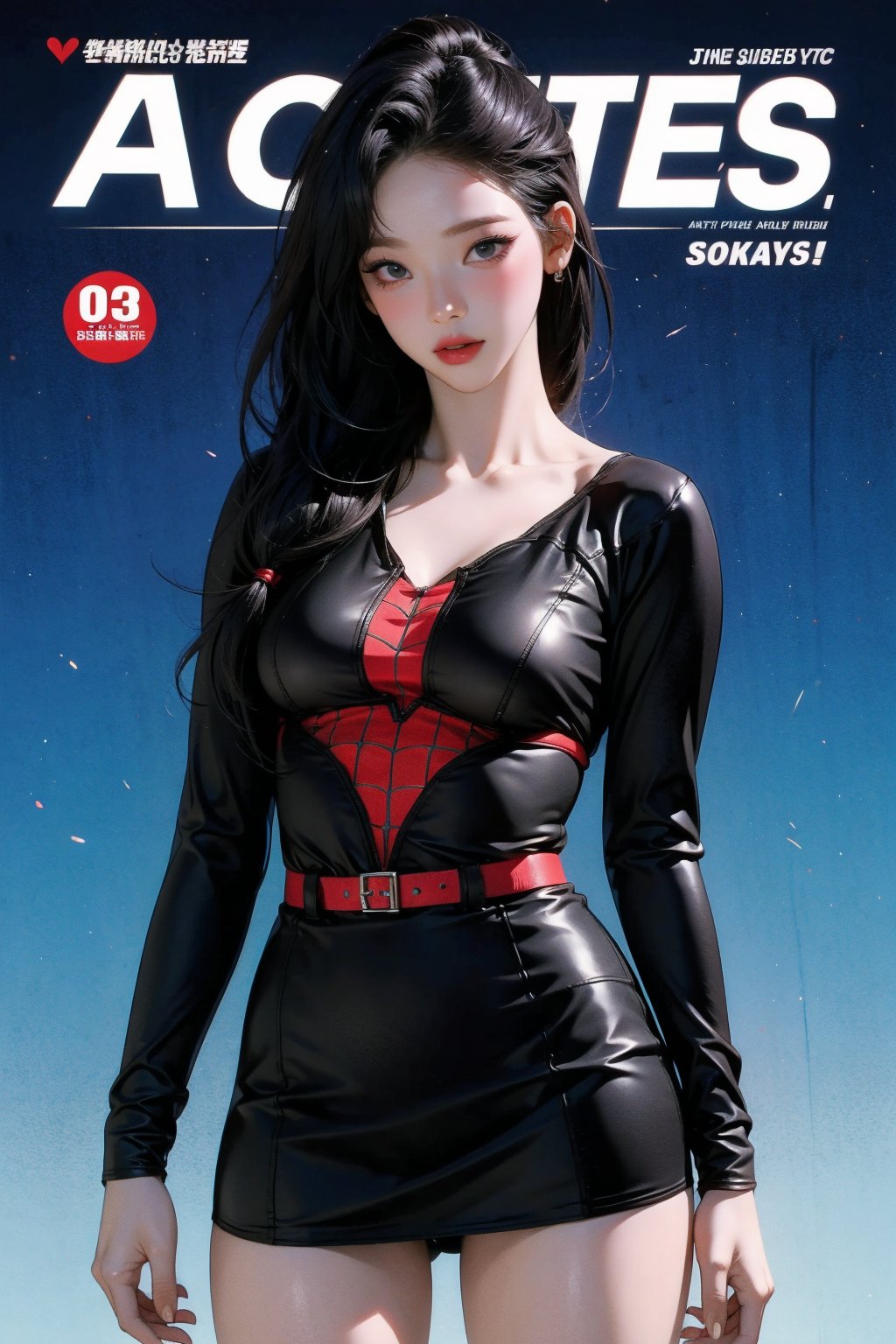 1girl, thigh up, looking at viewer, spiderman costume, hairstyle, cinematic lighting, cinematic composition, hairstyle, magazine cover, 2D artstyle,



johyun, wyntracy, hine, hakil, htt, chimai, sim, yuong01, sana, QA, aespakarina, huondey,kn,jisoo