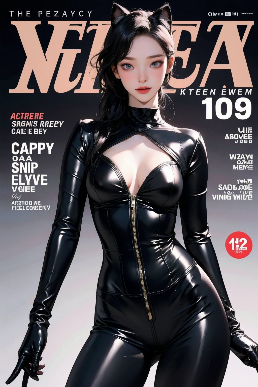 1girl, thigh up, looking at viewer, ((catwoman costume, cat ear hairstyle, magazine cover, )) hairstyle, detailed clothes, ultra detailed, profesional lighting, dark background, 2D artstyle,



johyun, wyntracy, hine, hakil, htt, chimai, sim, yuong01, sana, QA, aespakarina, huondey,kn,jisoo,powergirl2,