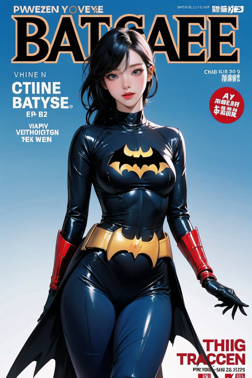 1girl, thigh up, looking at viewer, flying, ((batgirl costume, magazine cover, )) hairstyle, detailed clothes, ultra detailed, profesional lighting, 2D artstyle,



johyun, wyntracy, hine, hakil, htt, chimai, sim, yuong01, sana, QA, aespakarina, huondey,kn,jisoo,powergirl2,