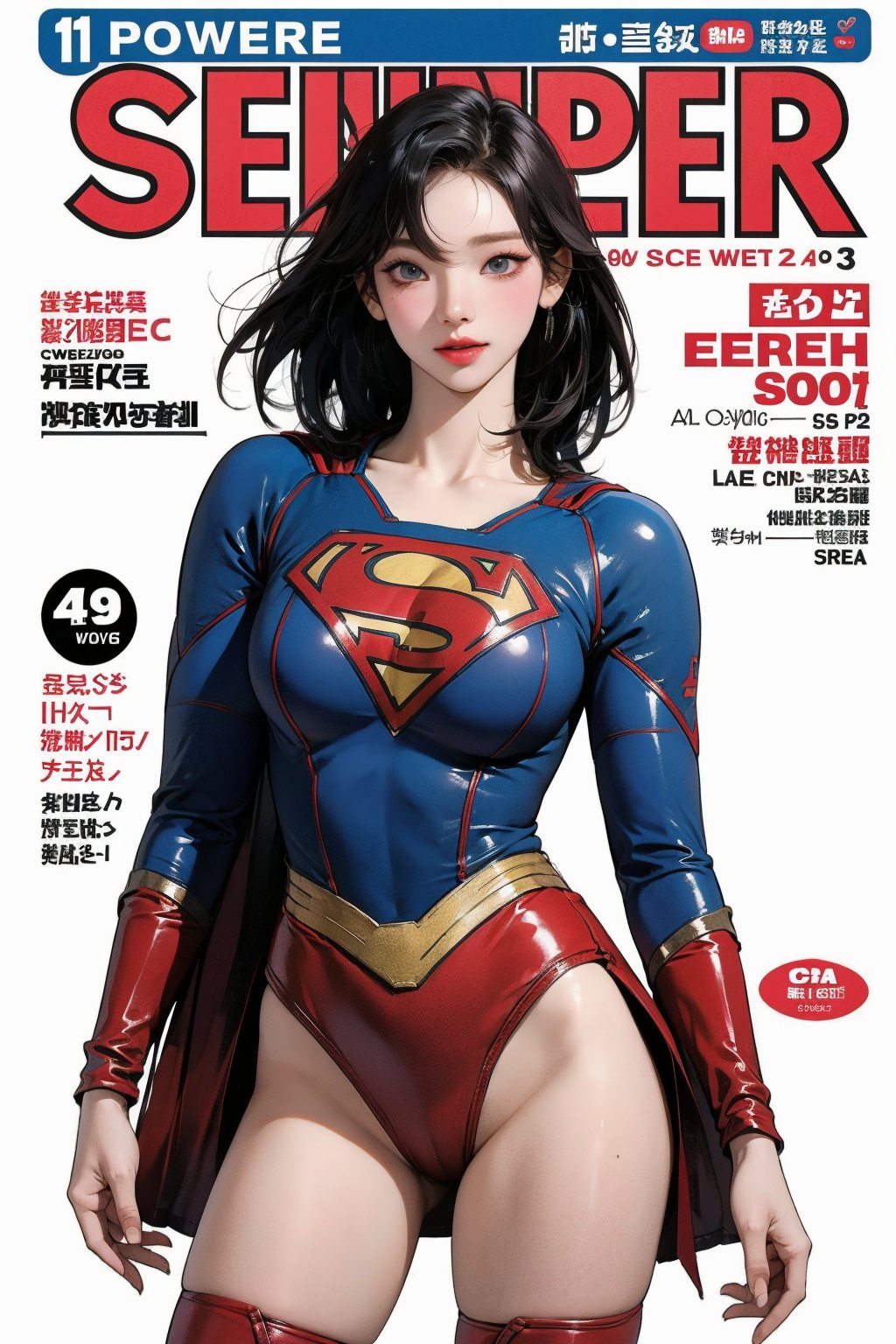 1girl, thigh up, looking at viewer, flying, ((supergirl costume, magazine cover, )) hairstyle, detailed clothes, ultra detailed, profesional lighting, 2D artstyle,



johyun, wyntracy, hine, hakil, htt, chimai, sim, yuong01, sana, QA, aespakarina, huondey,kn,jisoo,powergirl2,