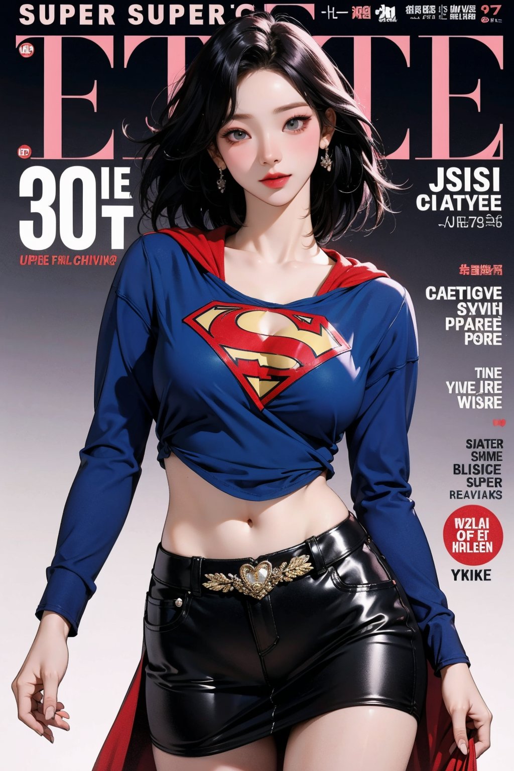 1girl, thigh up, looking at viewer, ((super girl costume, magazine cover, )) hairstyle, detailed clothes, ultra detailed, profesional lighting, cinematic angle, hairstyle, 2D artstyle,



johyun, wyntracy, hine, hakil, htt, chimai, sim, yuong01, sana, QA, aespakarina, huondey,kn,jisoo