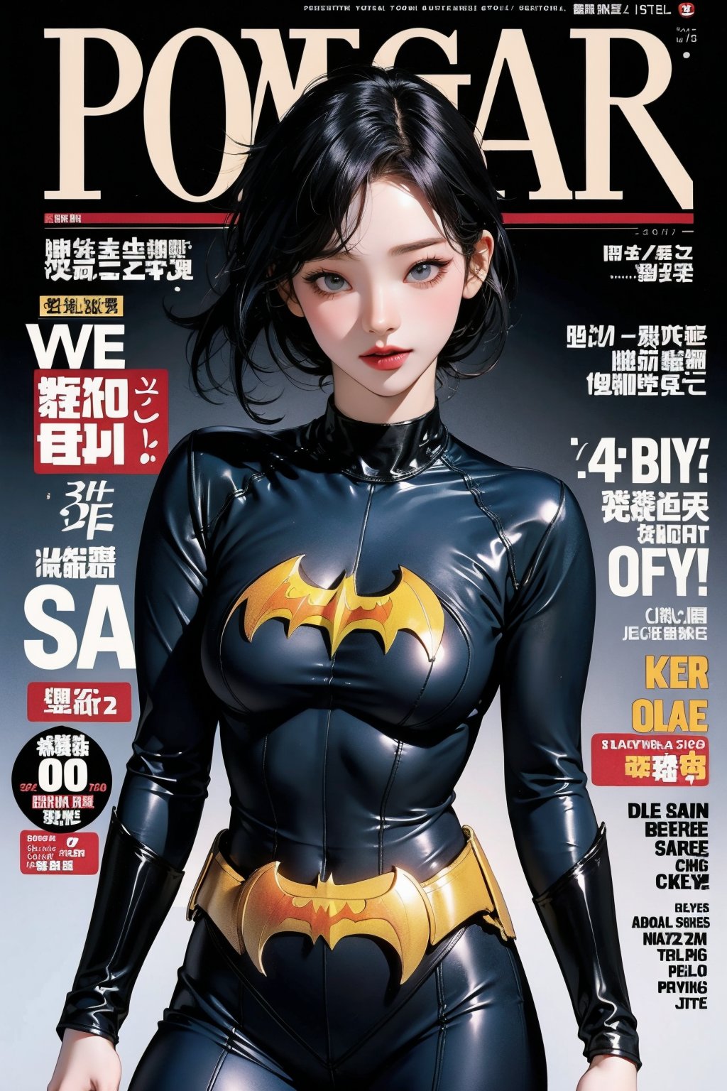 1girl, thigh up, looking at viewer, flying, ((batgirl costume, magazine cover, )) hairstyle, detailed clothes, ultra detailed, profesional lighting, 2D artstyle,



johyun, wyntracy, hine, hakil, htt, chimai, sim, yuong01, sana, QA, aespakarina, huondey,kn,jisoo,powergirl2,