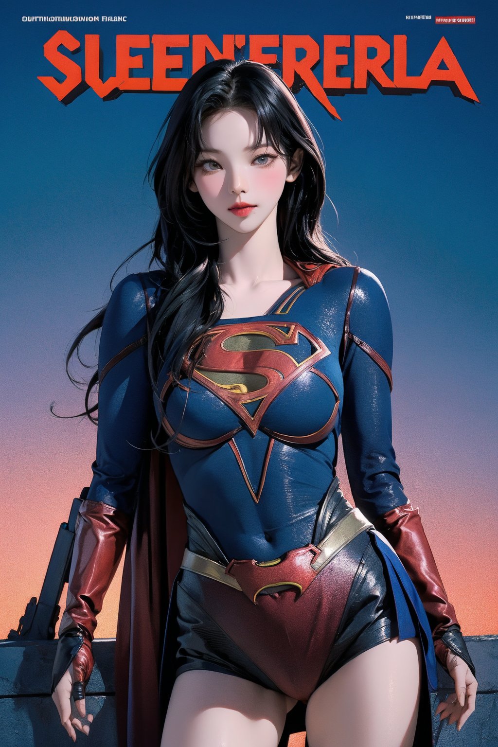 1girl, thigh up body, ((flying, supergirl costume,)) no mask, looking at viewer, cinematic lighting, cinematic composition, hairstyle, magazine cover, 



johyun, wyntracy, hine, hakil, htt, chimai, sim, yuong01, sana, QA, aespakarina, huondey,kn,jisoo