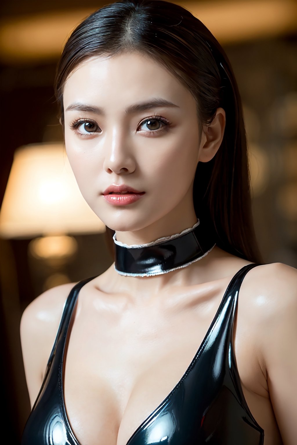 ((latex cheongsam　ribbon choker))

(((32K,very high res, high detailing, highly accurate,Masterpiece Girl 1))),Raw photo & realistic atmosphere,beautiful dark blue eyes,Detailed mouth,Glossy lips,Detailed eyebrows,Soft white skin that shines with every detail,,Eyes drawn in detail、Very beautiful eyes with azure eyes,Detailed lips、Very beautiful face,Very well-formed face、Lifelike face,shiny beautiful lips,Beautiful eyebrows,Infinite reality,Best design,

（Insanely cute Japan 26-year-old girl,Healthy style,Beautiful breasts with big breasts,Very cute beautiful girl,Little Girl：1.5）

(top-quality、8K、32K、​masterpiece、nfsw:1.3),(Photorealsitic:1.4),(The ultra -The high-definition),(Ultra-realistic 8kCG),Raw photography, Half body shot, Beautiful shadow gradient, Colossal tits, Perfect Lighting, Beautiful and well-groomed face, ,(huge-breasted, cleavage:1.2)
,lienneville