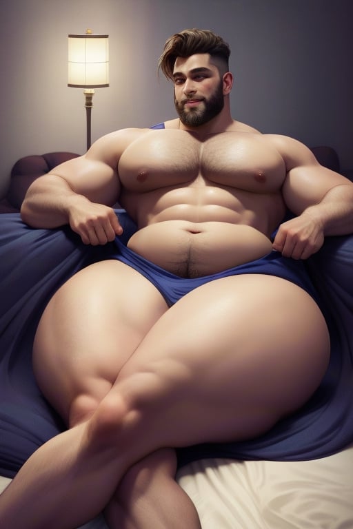 (masterpiece), 3d best quality, handsome charming beard man , short hairs, beautiful smiling, extra wide chest, extra fat pecs, slim tummy, hourglass body shape waistline, curvy wide hips, curvy body shape, perfect wide round fat ass, beefy wide and curvy fat thighs, wearing sexy dress, in the room, laying down, showing ass,mature