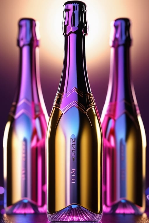 neonpunk style (Professional 3D rendering:1.3) of (Sketch:1.3)  a new year 2024 sparkles, 3 champagne bottles, surreal 3 d render, surreal water art, 3d render digital art, water art manipulation, full of glass. cgsociety, sexy suggestive shapes, 4k highly detailed digital art, 3 d artistic render, surreal concept art, 3 d render beeple, rendered illustration,CGSociety,ArtStation . cyberpunk, vaporwave, neon, vibes, vibrant, stunningly beautiful, crisp, detailed, sleek, ultramodern, magenta highlights, dark purple shadows, high contrast, cinematic, ultra detailed, intricate, professional