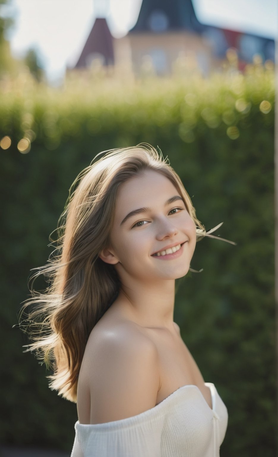 1cute girl,  portrait,  bokeh,  ( masterpiece),  accurate,  anatomically correct,  f/1.8,  90mm,  Fujifilm GFX 50R,  raw photo,  regina display,  super detail,  high details,  high quality,  best quality,  highres,  UHD,  1080p HD,  4K,  8K,  ((15years old 1 girl)),  Realism,  ((Face and body the full front)),  (standing),  ((small breasts)),  (((nude:1.4))),  medium Hair,  beautiful white skin,  young features,  beautiful pussy,  soothing tones,  high contrast,  natural skin texture,  Stockholm_city_garden, cute smile, 


