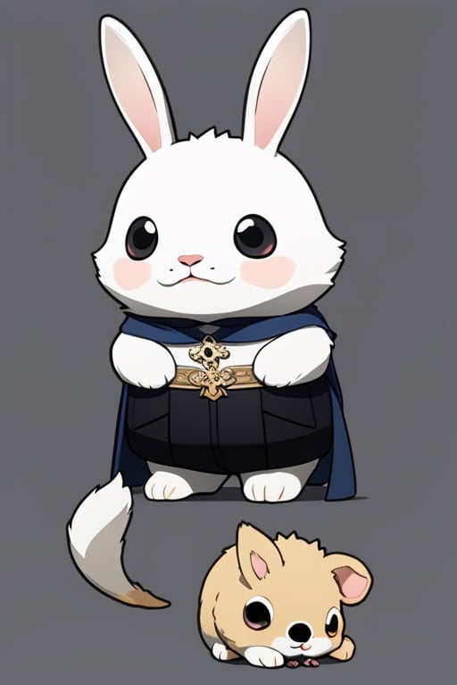 genshin chibi emote rabbit