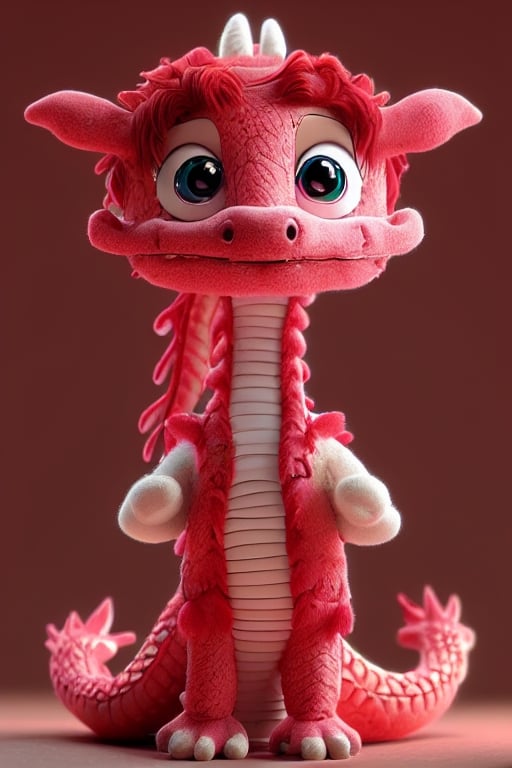 a dragon cute,dragon wool,chibi
