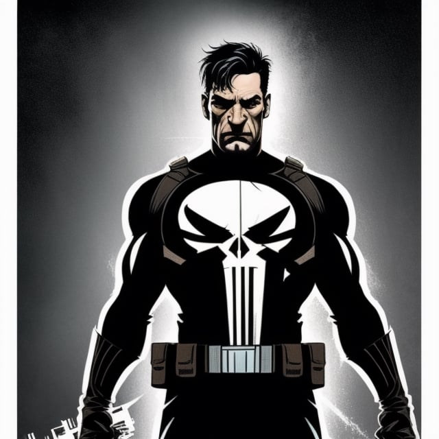 An image of the character the punisher