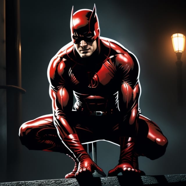 An image of the character daredevil