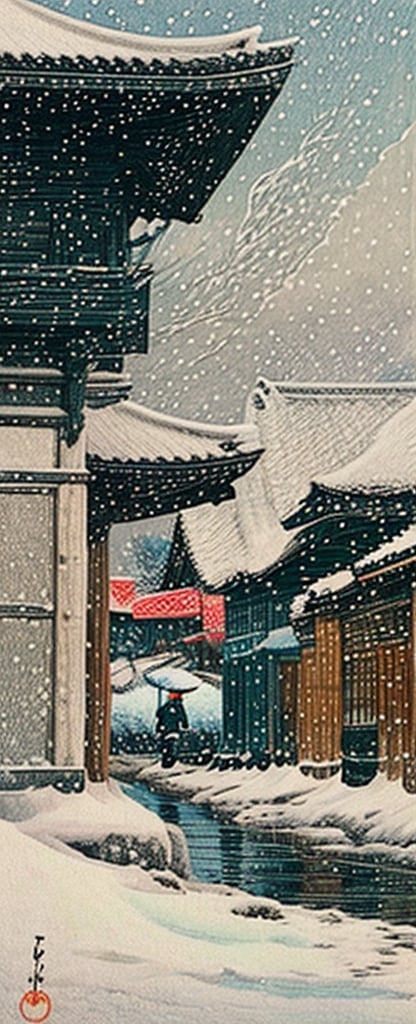 best quality, masterpiece, ultra detailed, highres, RAW image),
🎍,❄️,羽子板市,浅草,酉の市,
windy, 
vibrant colors, bold colors, ,ukiyo-e