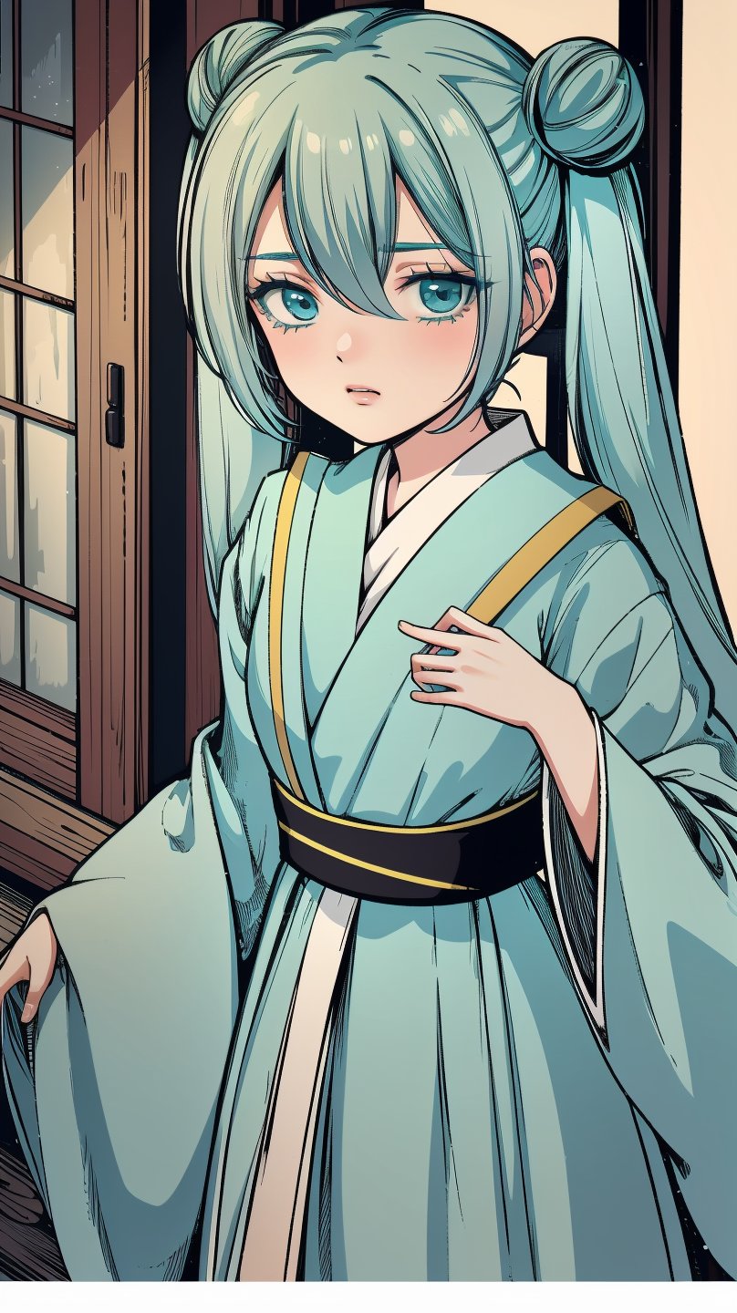 (masterpiece, best quality), ray tracing, absurdres,hatsune miku, aino,, 1girl, hanfu, solo, twintails, aqua eyes,aqua hair, hair bun, red ribbon,hair between eyes,long hair, double bun, shawl, looking at viewer,, sash, dress, hagoromo,outdoors,,blush,, ,
