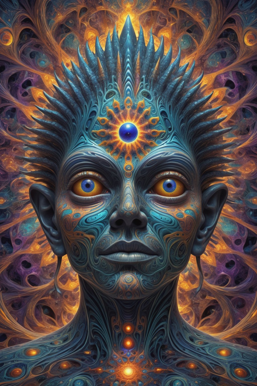 DMT art of GOD with psykedelik colors and patterns, fractals and patterns in background, best details, best colors, perfect light,psykedelik,Monster,DonMPl4sm4T3chXL ,photo r3al,DonMDj1nnM4g1cXL ,make_3d