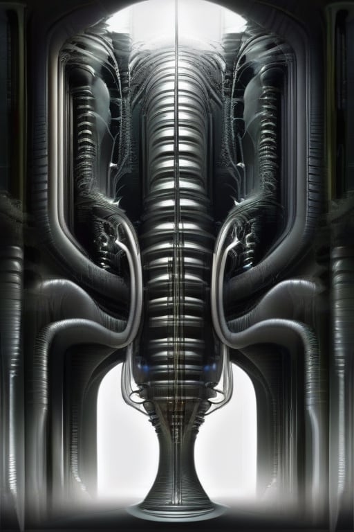 Giger-style Space plant