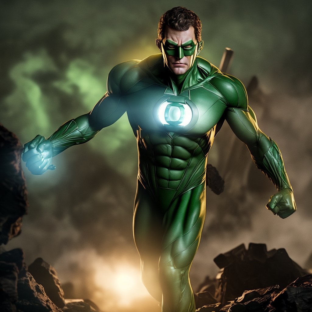 1 Green lantern 4k