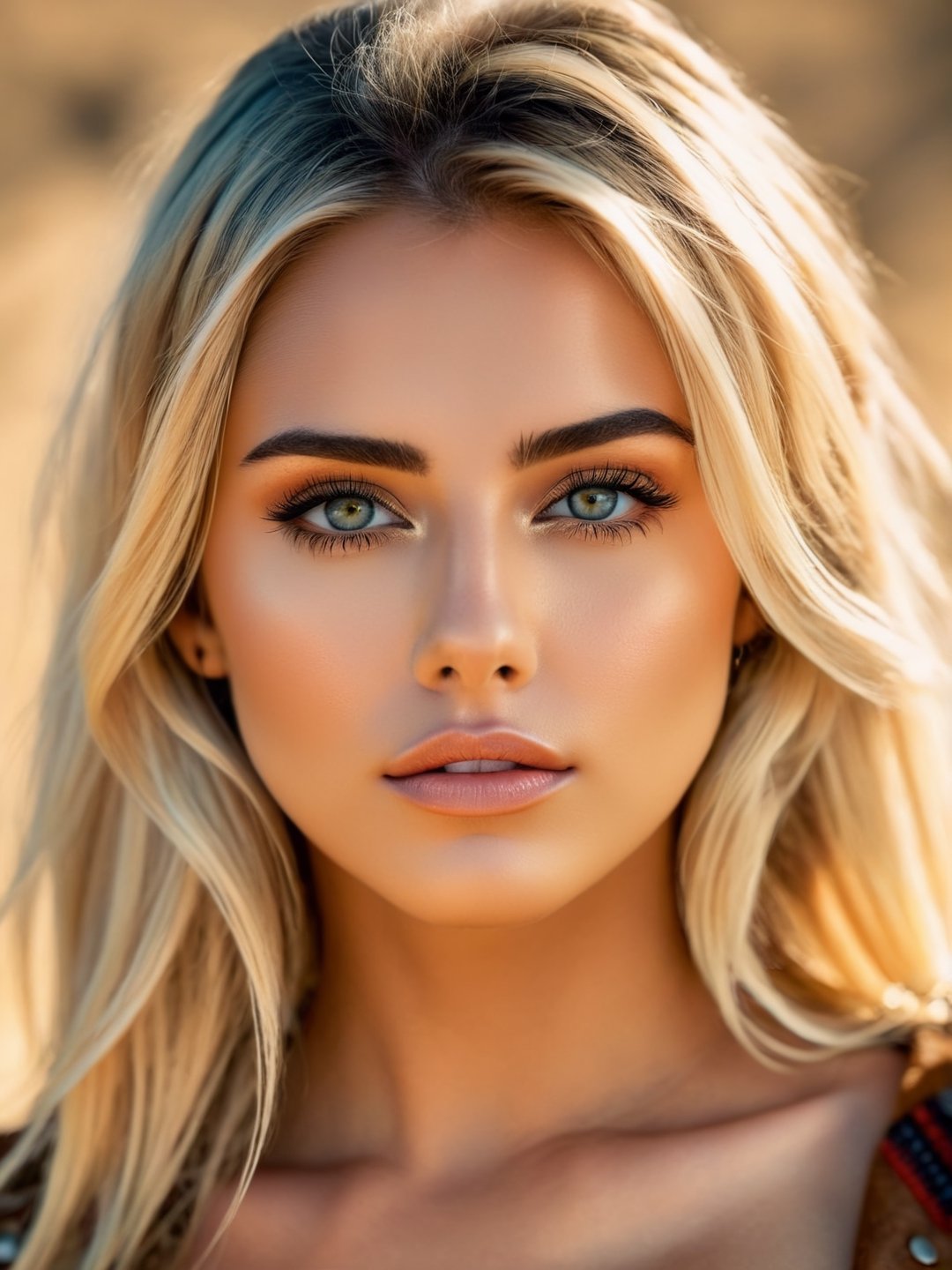 photo r3al, masterpiece, best quality, ultra realistic, 8k, ultra detailed, (cowboy_shot), super hot blonde, petite, round breasts, detailed face, detailed eyes, natural face, natural beauty, SUPERMODEL FACE