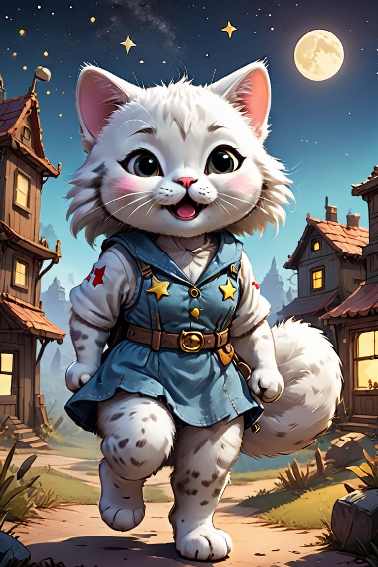 FelineFurry Meet Mochi in the land of Boo, the adorable feline furry with whiskers that twinkle like stars. Join Mochi in a heartwarming adventure through a whimsical world.
,Comic Book-Style 2d, Land Of Boo