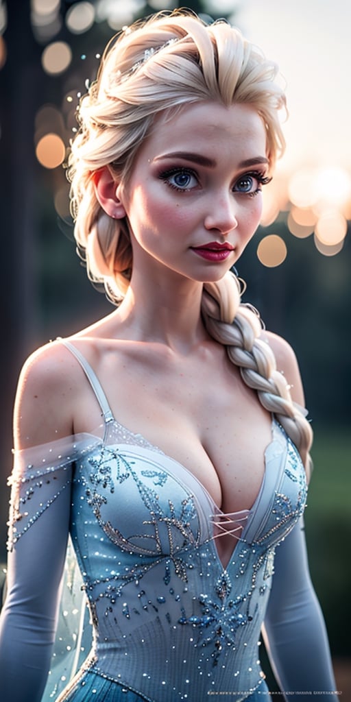 photography of Elsa from Frozen, (grasping her tits), full cleavage, full body, beautiful, ((detailed face)), ((detailed eyes)), majestic, perfect body, intricate, (small nipples), cinematic lighting, realistic, bokeh, 8k, uhd, soft shadows, masterpiece, pussy reveal, tits reveal, ((distant view:1.2)),Elsa