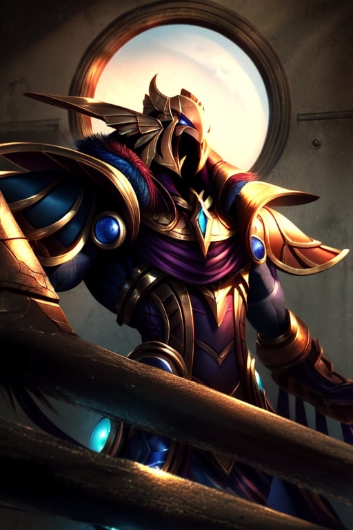 Highly detailed, High Quality, Masterpiece, beautiful, azir1, 1boy, solo, Azir1, strong, sexy, muscular, muscles