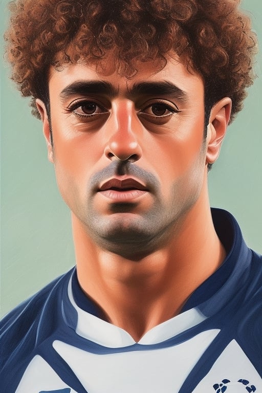 portrait of atar person, close_up portrait, In this realistic portrait, a soccer player exudes confidence and concentration as he effortlessly balances a soccer ball on his head. The details are sharp, capturing the texture of the player's jersey and the surface of the ball. The natural lighting enhances the authenticity of the scene, bringing out the colors and contours with precision. This image encapsulates the true essence of the sport, highlighting the player's skill and the connection between athlete and ball in a genuine and lifelike manner.




