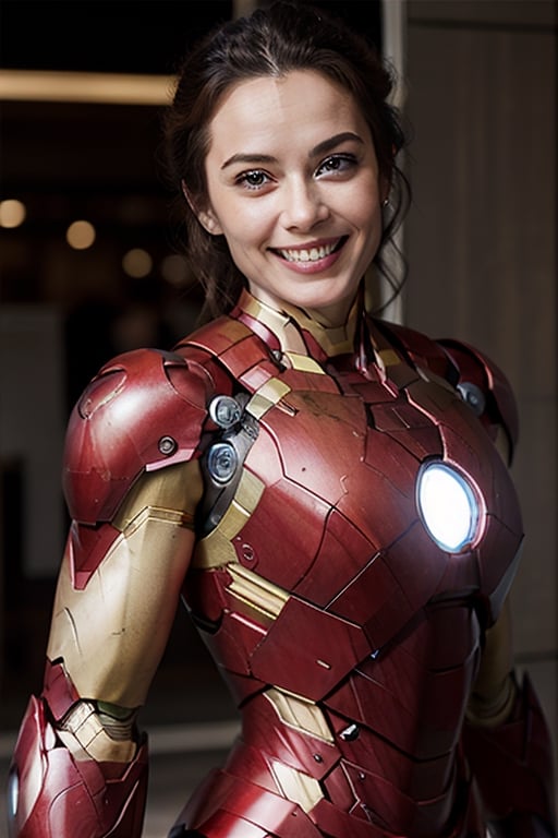 iron man,1girls,smile