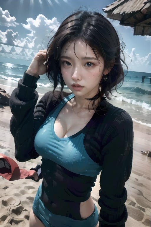 Masterpieces, detailed expressions, beautiful women, beautiful eyes, beautiful bodies, beautiful faces, beautiful hands, healthy bodies, beautiful beaches,
,Renaissance Sci-Fi Fantasy,FilmGirl,3un