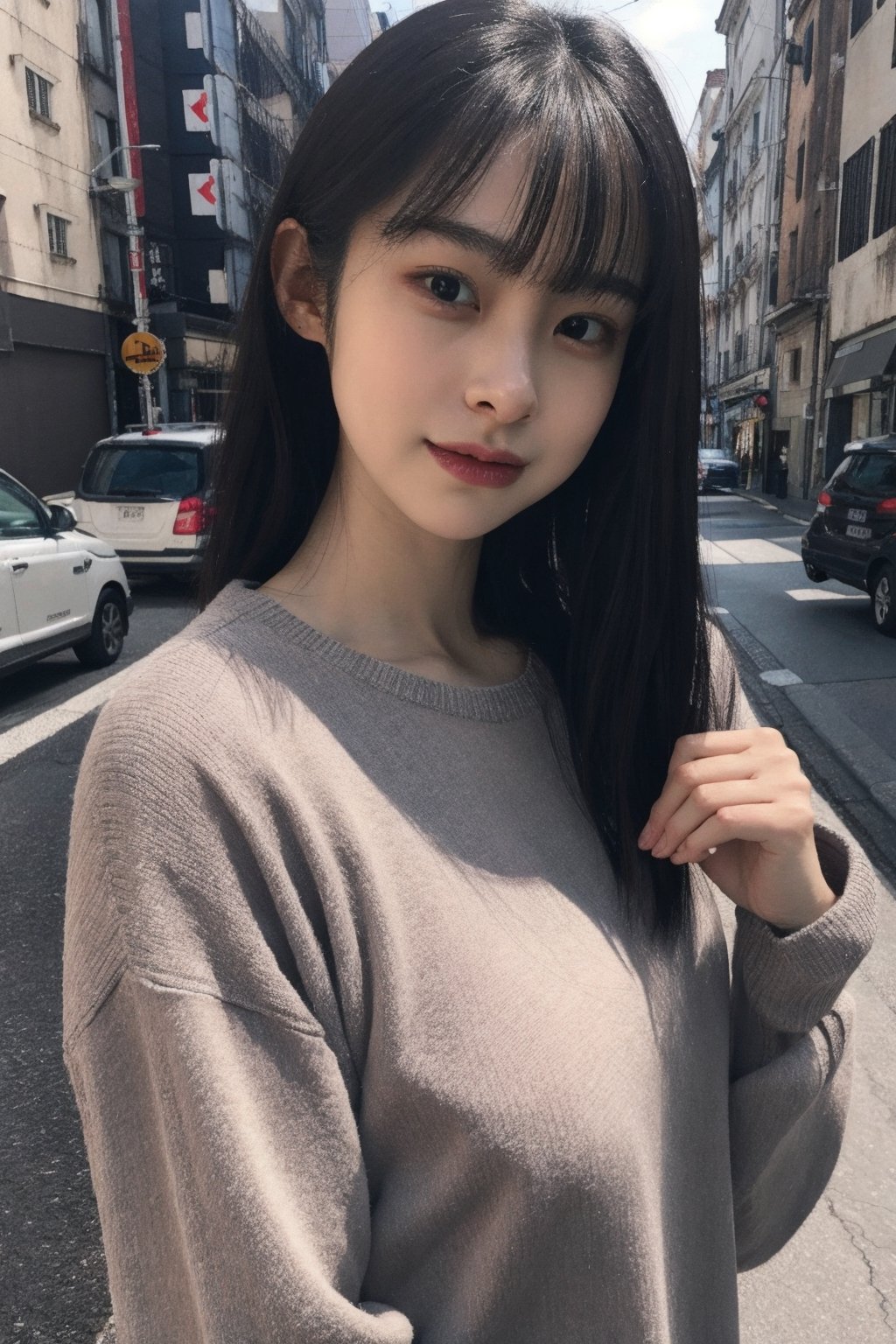 photorealistic:1.37, masterpiece, best quality, raw photo, uhd, 1girl, long hair, brown hair, seductive, secretary outfit, model pose, looking at viewer, on street, intricate detail, detailed background, detailed skin, pore, highres, hdr,little_cute_girl,Korean,DararatBoa,1girl,Sexy
,dream_girl,lalalalisa_m,Realism,chinatsumura