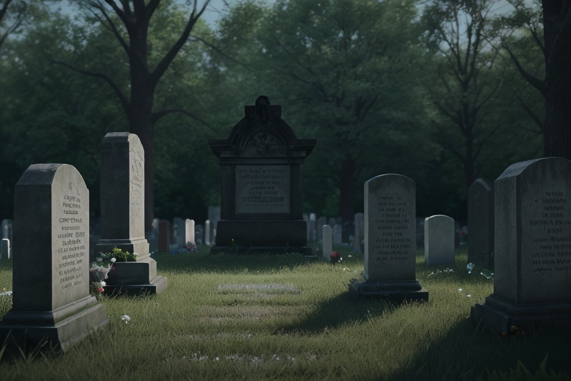 8k, ultrarealistic, ray tracing, unparalleled masterpiece, ultra realistic 8k CG, perfect artwork, tenebrous cemetery