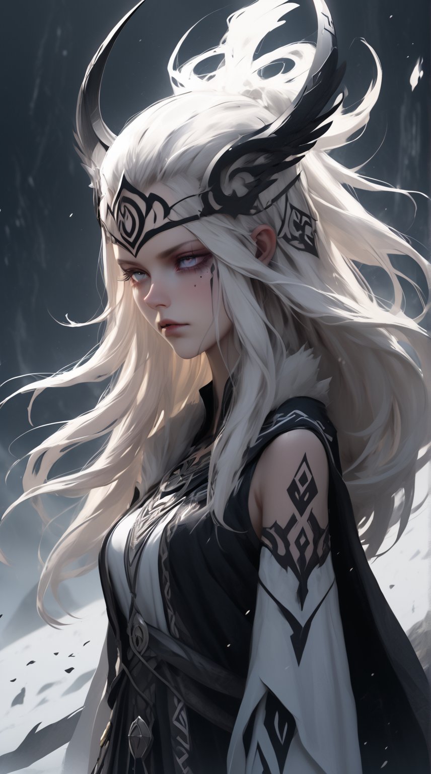 visuals of Hel, showing a darker, more somber realm, norse mythology