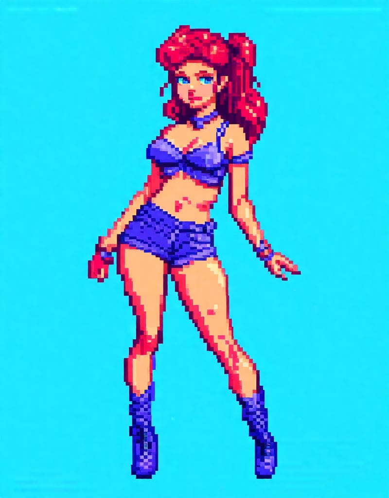 girl sexy,Pixel art,Pixel 