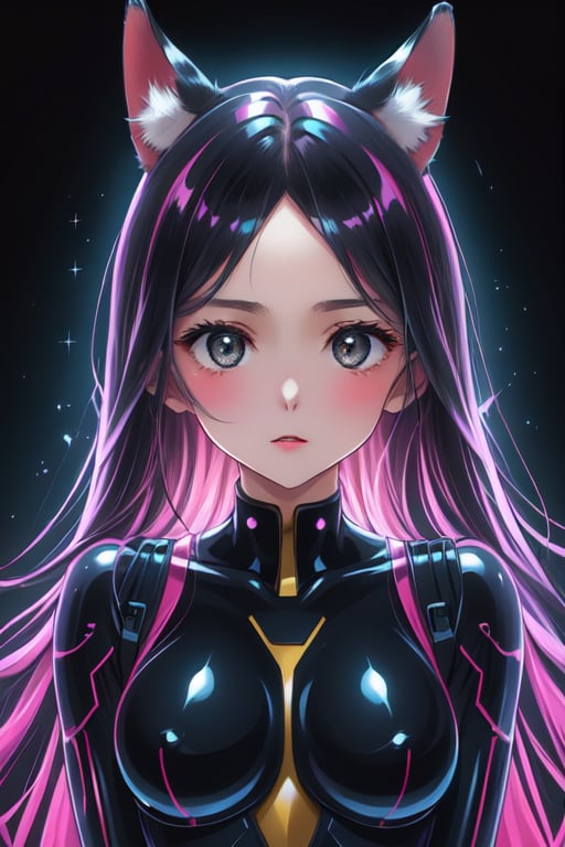 A charmingly juxtaposed image of a cutie girl's face on the Gundam RX72, fox ears captures attention with its unique blend of charm and futuristic style. The adorable dog features, complete with floppy ears and soulful eyes, stand out against the sleek, mechanical design of the suit. This exquisitely detailed painting radiates whimsy and precision, showcasing the artist's skill in merging contrasting elements seamlessly. A delightful and high-quality piece that combines nostalgia with a touch of playfulness, it invites viewers to imagine a world where man and canine coexist in perfect harmony.rClr