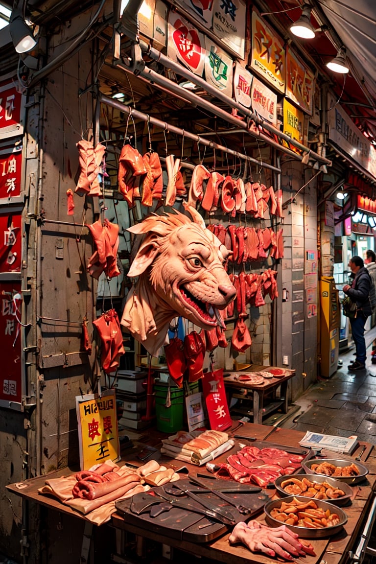 dragon head , street，hk141