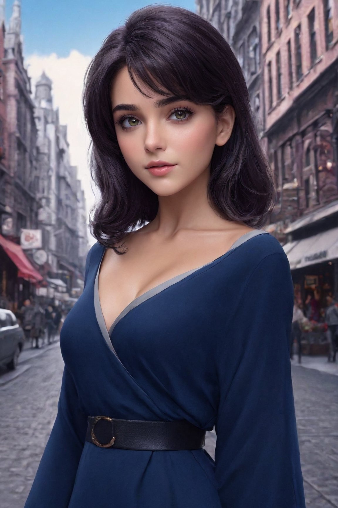 ((Ultra-Detailed)) portrait of a girl wearing a witchhat,standing in a busy shoppping street,1 girl,20yo,detailed exquisite face,soft shiny skin,playful smirks,detailed pretty eyes,glossy lips 
BREAK
(backdrop:ultra-detailed shopping street in a big city,many people,cars,blue sky),(girl focus),(fullbody shot)
BREAK 
(sharp focus,high contrast),studio photo,trending on artstation,ultra-realistic,Super-detailed,intricate details,HDR,8K,chiaroscuro lighting,vibrant colors,by Karol Bak,Gustav Klimt and Hayao Miyazaki,
inkycapwitchyhat,real_booster,photo_b00ster,(InkyCapWitchyHat),w1nter res0rt,art_booster,ani_booster