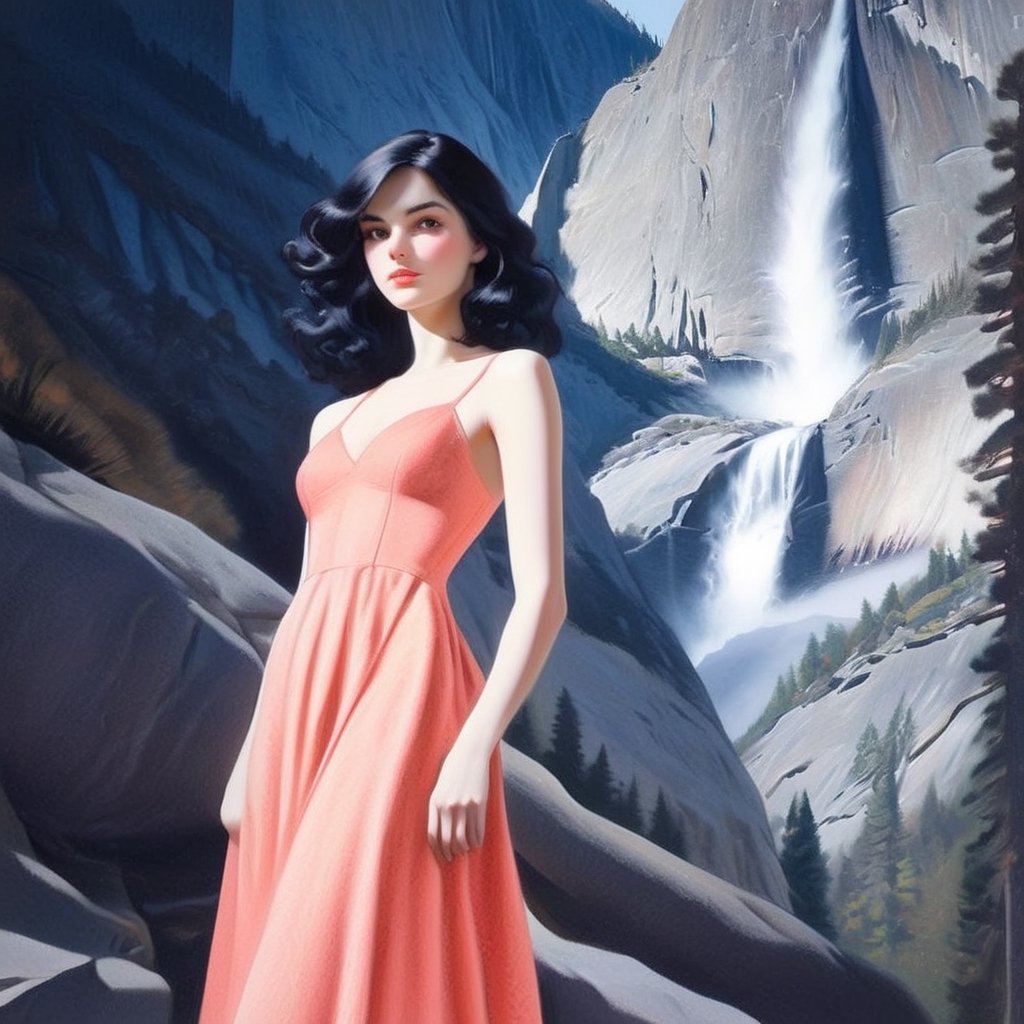 ((Ultra-detailed)) portrait of a beautiful girl \(inkycapwitchyhat\) taking selfie in Yosemite,detailed exquisite face,hourglass figure,model body,playful smirks,looking at viewer,(upperbody shot:1.2),(witchy hat:1.3)
BREAK
[backdrop:yglac1er,rock,mountain,grass]
BREAK
Ultra-Detailed,(sharp focus,high contrast:1.2),8K,trending on artstation,cinematic lighting,by Karol Bak, Alessandro Pautasso and Hayao Miyazaki, (inkycapwitchyhat:1.2),photo_b00ster,art_booster,real_booster,y0sem1te