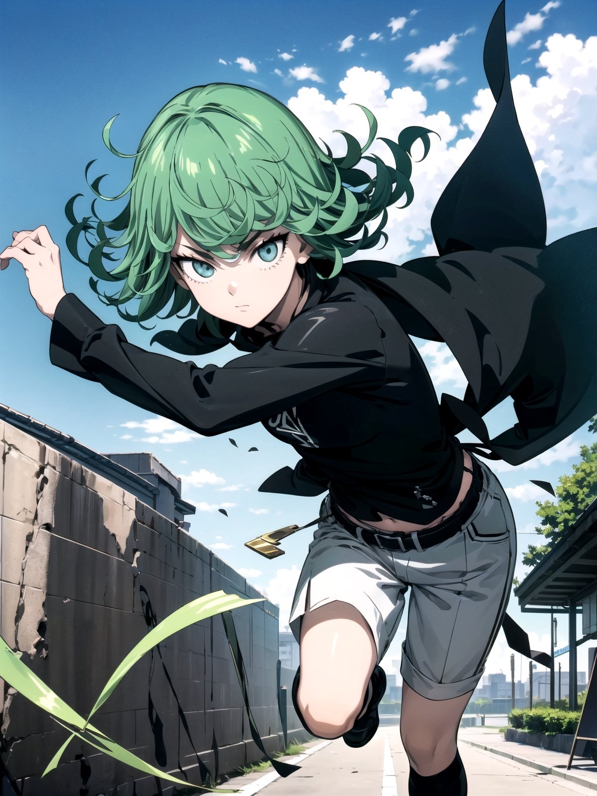 //Quality,
(masterpiece), (best quality), 8k illustration
,//Character,
1girl, solo
,//Fashion,
,//Background,
park, apple
,//Others,
superpower, hitting a boy,tatsumaki