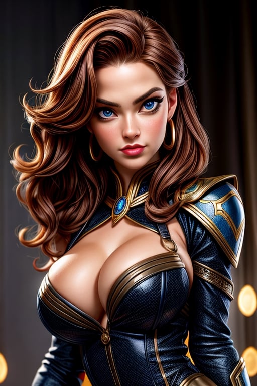 "(best quality, highres, professional), portrait, Baroness in Joe The Rise Of Cobra, strong female, [G I Joe], beautiful detailed eyes, beautiful detailed lips, [black dress], fierce pose, vivid colors, studio lighting",