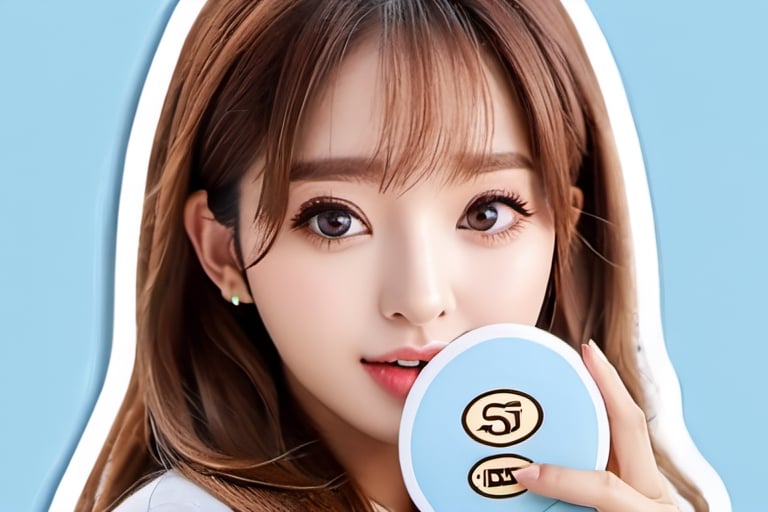 a digital rendering,Shutterstock,beans,stock photo,sticker,kpop,IDOL, girl, girl group