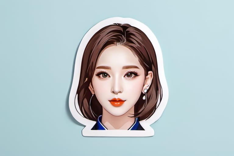 a digital rendering,Shutterstock,beans,stock photo,sticker,kpop,IDOL, girl, girl group