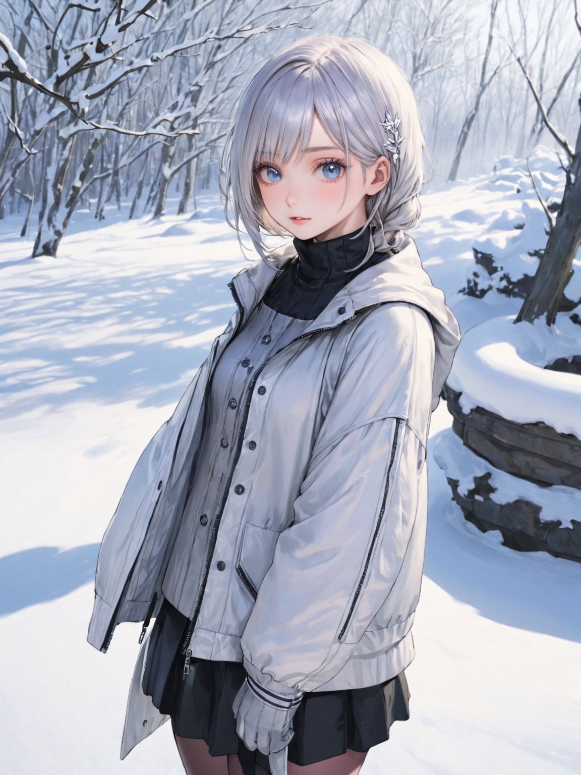 //Quality,
photo r3al, detailmaster2, masterpiece, photorealistic, 8k, 8k UHD, best quality, ultra realistic, ultra detailed, hyperdetailed photography, real photo
,//Character,
1girl, solo, looking_at_viewer, (2b_(nier))
,//Fashion,

,//Background,
winter, snow
,//Others,
Eimi