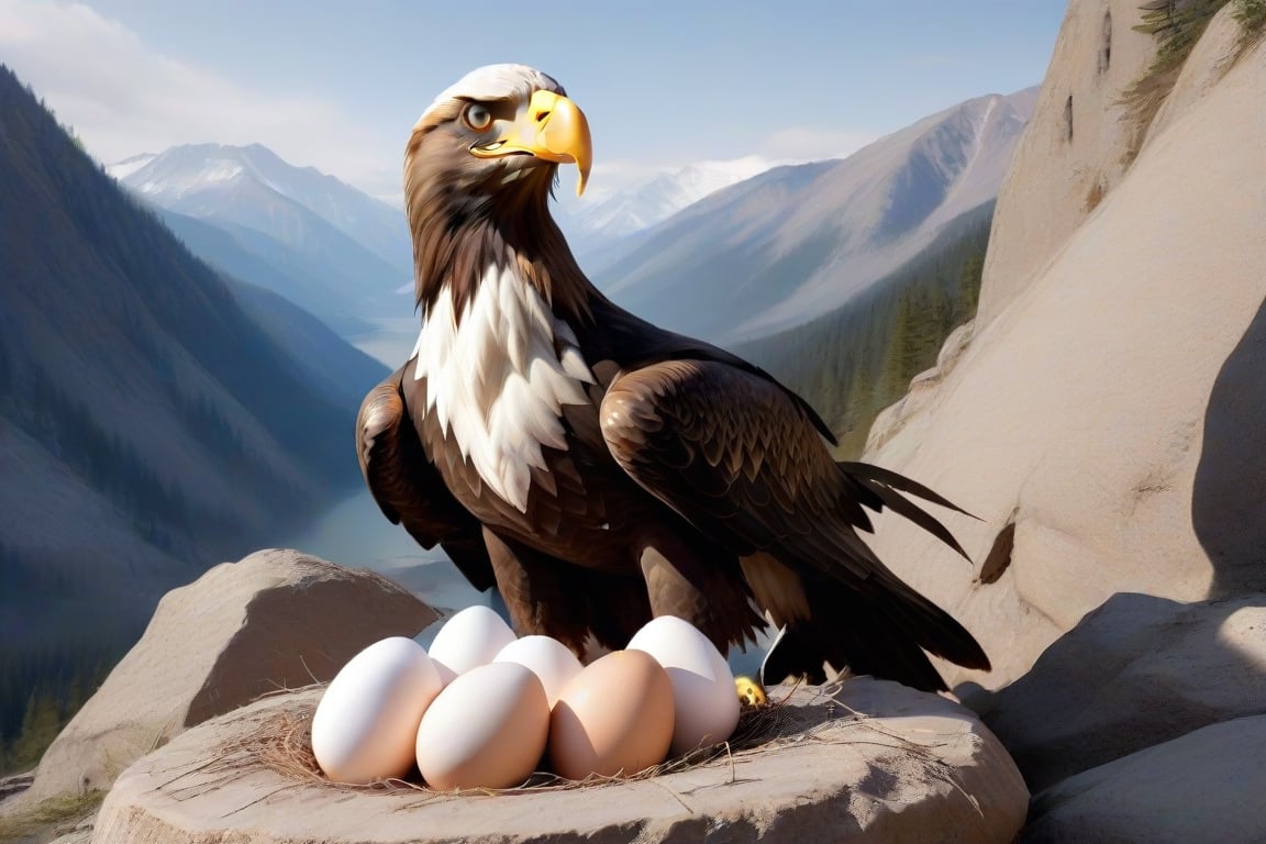 The eagle fortress returns to the eagle egg