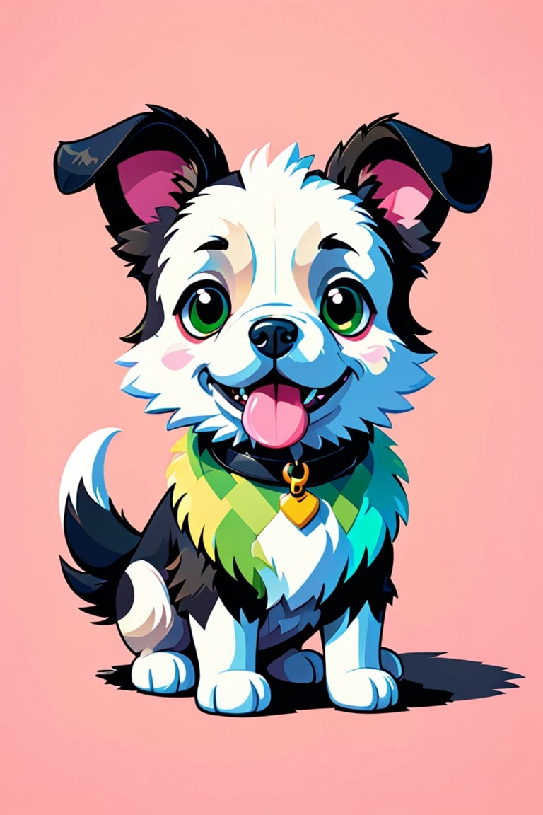 Cute Vector | Vector dog character for T shirt design,White, black, pink, blue, yellow, green colored, clean and black background, V-ray
(((a cute pattern))) 
(((HD Pixel Style)))

Clean background, 
pixel style,pixelart,Pixel Art,pixel art ,PixArFK,Furry