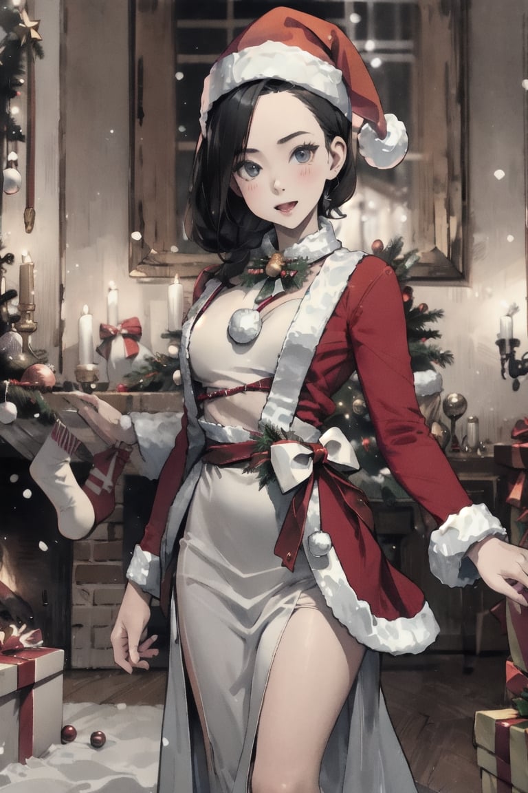 1 Christmas girl, Christmas outfit, Christmas atmosphere,sntdrs