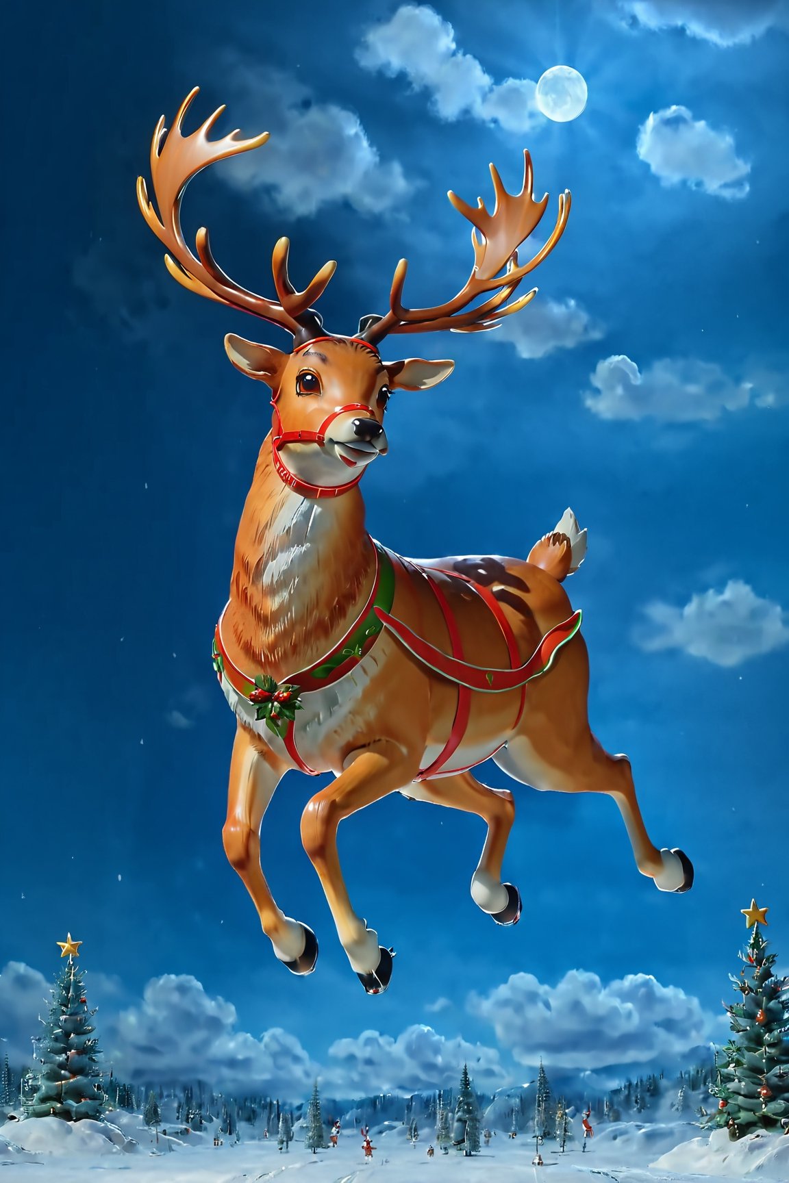 flying Rudolph