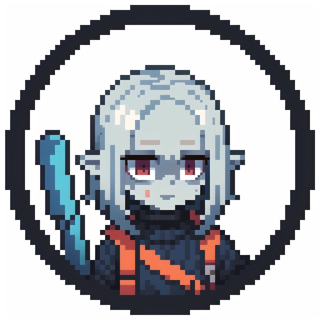 (masterpiece), pixels, pixel arts, solo, zombie, looking away,white background,