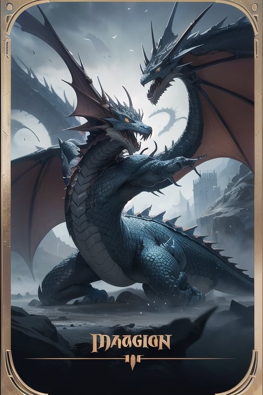 magic the gathering card dragon,